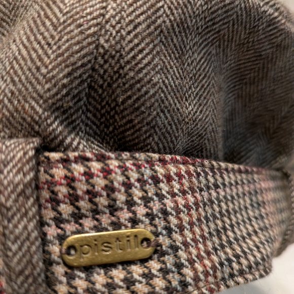 Pistil Wool Mix Women's Herringbone Hat - Brown - Picture 2 of 6